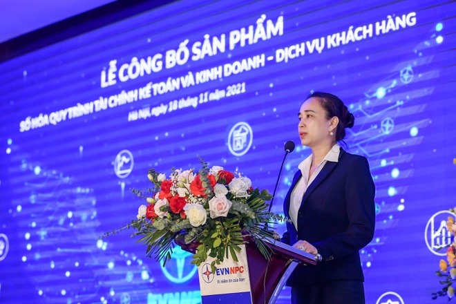 Bà Đỗ Nguyệt Ánh - Chủ tịch Hội đồng thành viên EVNNPC