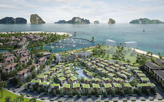 Phối cảnh dự án Sailing Club Residences Ha Long Bay
