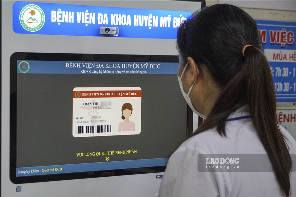 Người bệnh được ký điện tử trên thiết bị điện tử, được sử dụng các giải pháp thanh toán điện tử, đặt lịch khám và lấy số khám trước khi vào viện