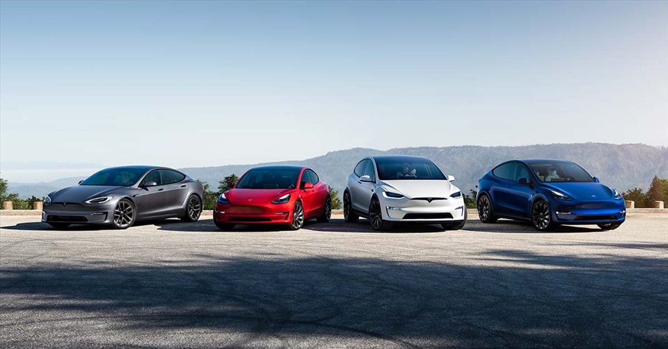 Model S, 3, X và Y là những mẫu xe điện của Tesla thuộc diện thu hồi. Ảnh: Tesla