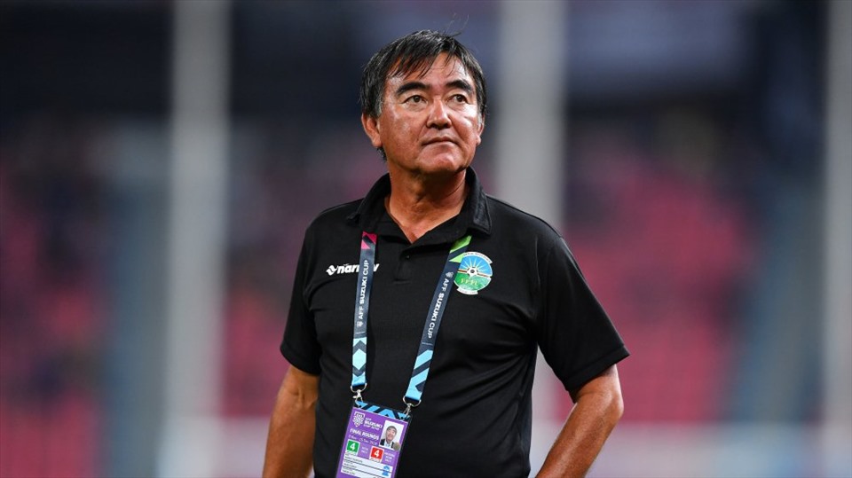 Norio Tsukitate (Timor-Leste, quốc tịch Nhật Bản): Ông Norio sinh năm 1960, là huấn luyện viên rất giàu kinh nghiệm. Trước khi đến Timor-Leste, ông đã làm việc tại nhiều câu lạc bộ Nhật Bản cũng như một số đội tuyển ở châu lục như Bangladesh, Lào, Bhutan... Ảnh: Goal.