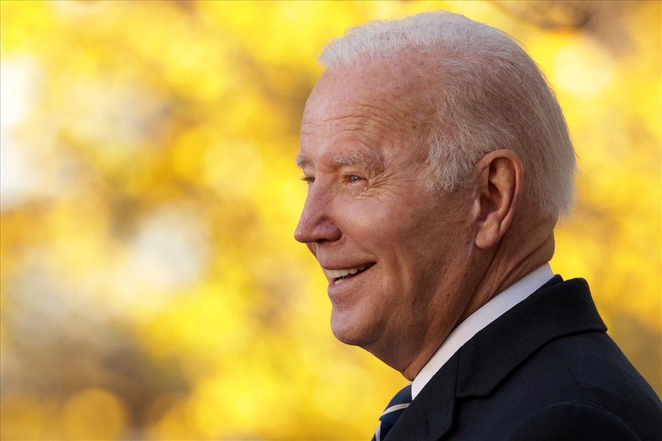 Tổng thống Biden đã trải qua cuộc khám sức khỏe trước lễ ân xá gà tây ngày 19.11. Ảnh: AFP