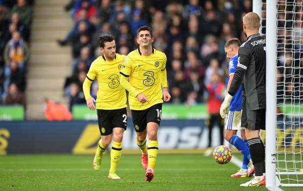 Pulisic ghi bàn nâng tỉ số lên 3-0. Ảnh: AFP