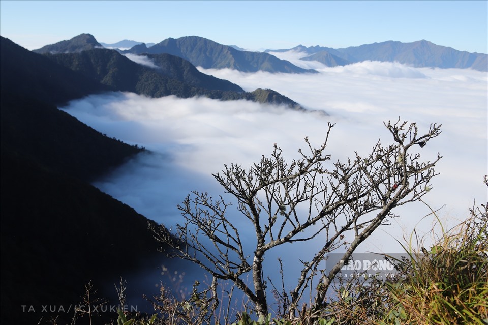 Đỉnh Tà Xùa cao 2.865 m là nơi giáp ranh hai huyện Trạm Tấu (Yên Bái) và Bắc Yên (Sơn La), là một trong những đỉnh núi cao nhất của Việt Nam.