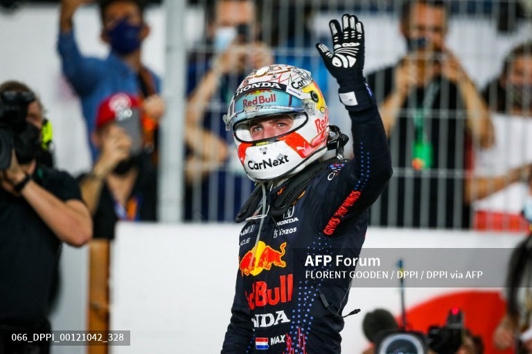 Verstappen gây ấn tượng nhất với nỗ lực bứt phá tại Qatar Grand Prix khi xuất phát ở vị trí thứ 7. Ảnh: AFP