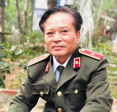 Thiếu tướng, Nhà văn Nguyễn Hồng Thái. Ảnh: PV