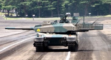 Xe tăng Type 10 của Nhật Bản. Ảnh: Quân đội Thái Lan.