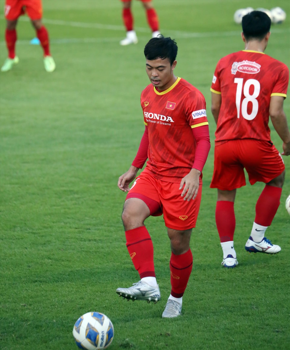 Một tin rất vui dành cho huấn luyện viên Park Hang-seo là hiện tại tuyển Việt Nam đã có lực lượng mạnh nhất. Không có cầu thủ nào phải tập riêng vì chấn thương.