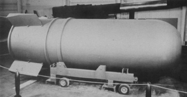 Bom hạt nhân B-41. Ảnh chụp màn hình.