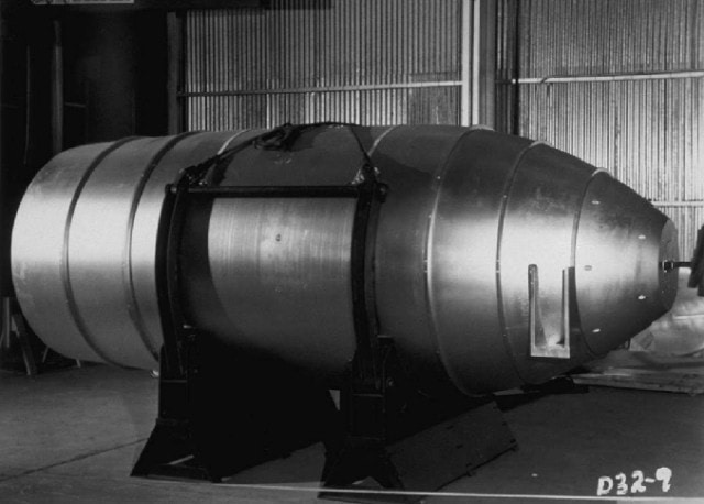 Bom hạt nhân MK-14. Ảnh: Quân đội Mỹ.