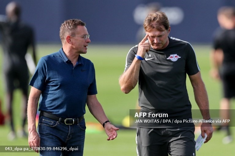 Rangnick. Ảnh: AFP