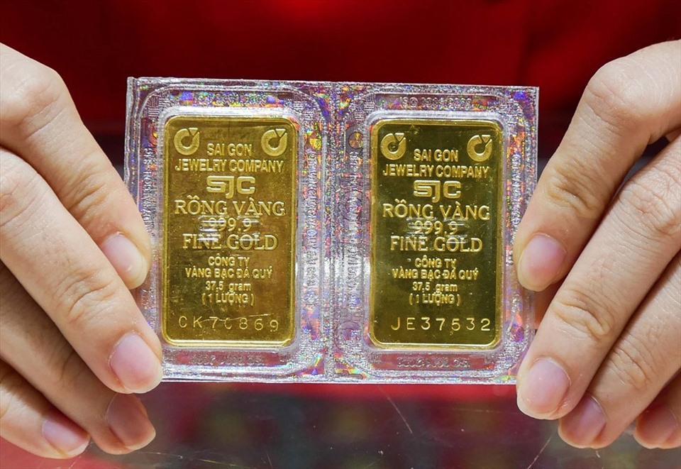 Theo Tổng cục Thống kê, bình quân 11 tháng năm 2021, giá vàng tăng tới 9,39%. Ảnh: Hải Nguyễn
