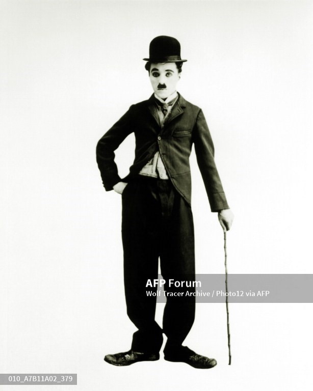Vua hề Charlie Chaplin. Ảnh: AFP
