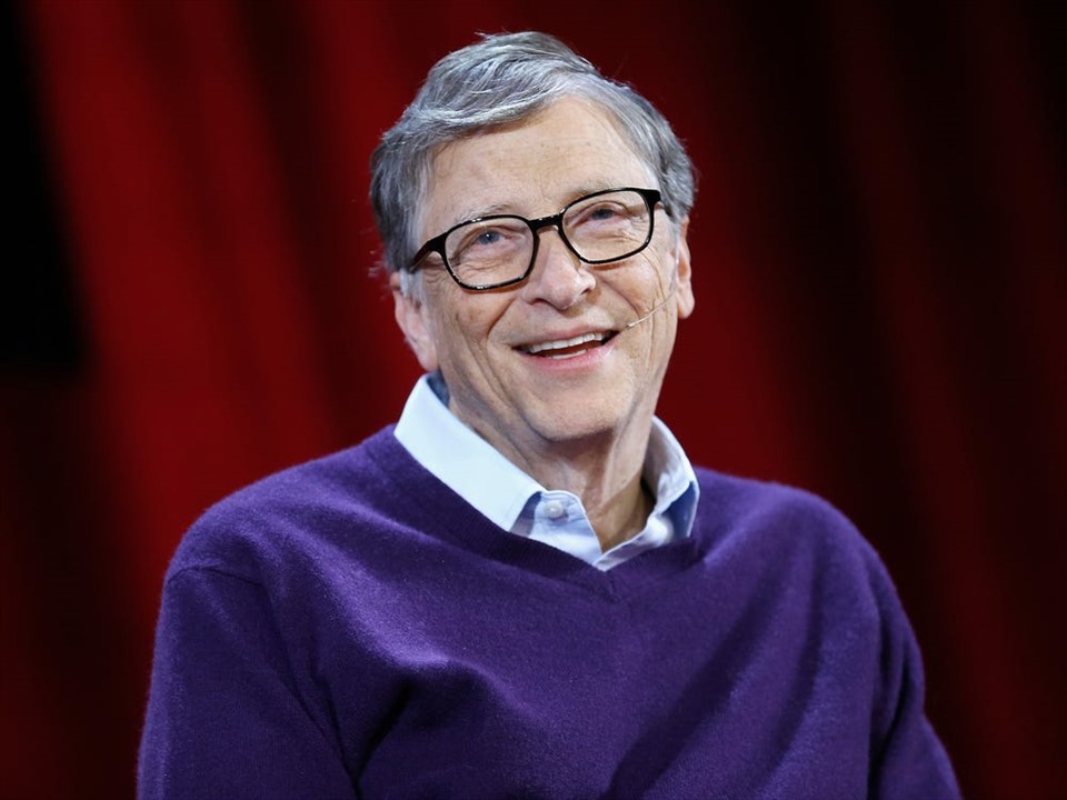 Bill Gates bỏ học 2 lần để tập trung phát triển Microsoft. Ảnh: Getty/AFP