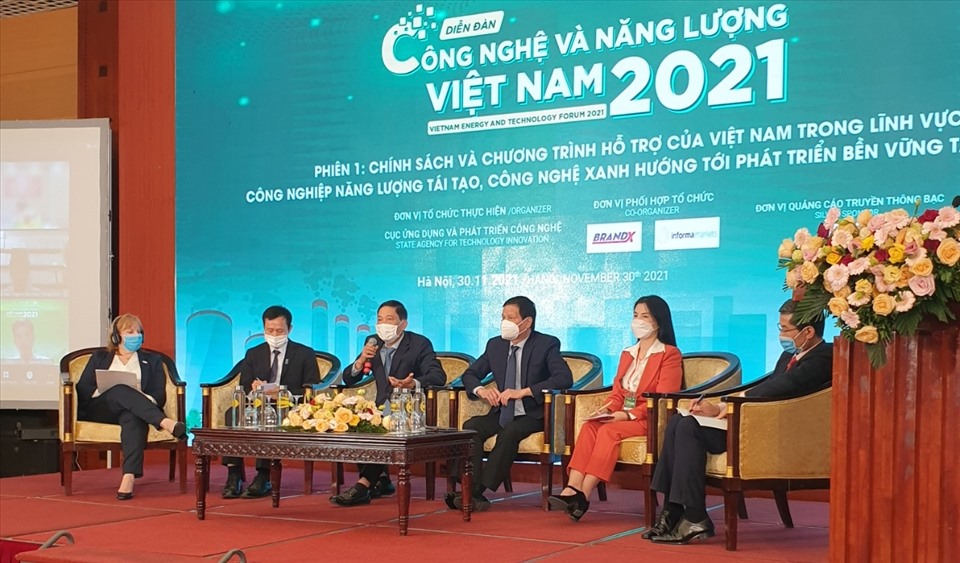 Diễn đàn Công nghệ và Năng lượng Việt Nam 2021. Ảnh: N.Cường