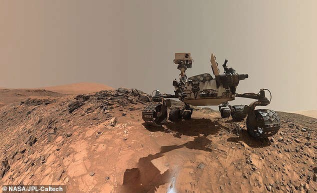 Tàu thám hiểm sao Hỏa Curiosity của NASA. Ảnh: NASA