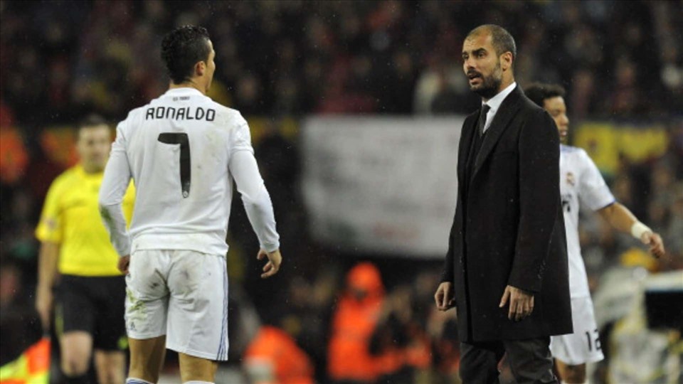 Ronaldo vừa là sự đáng ghét, vừa là nỗi sợ của Pep. Ảnh: La Liga.