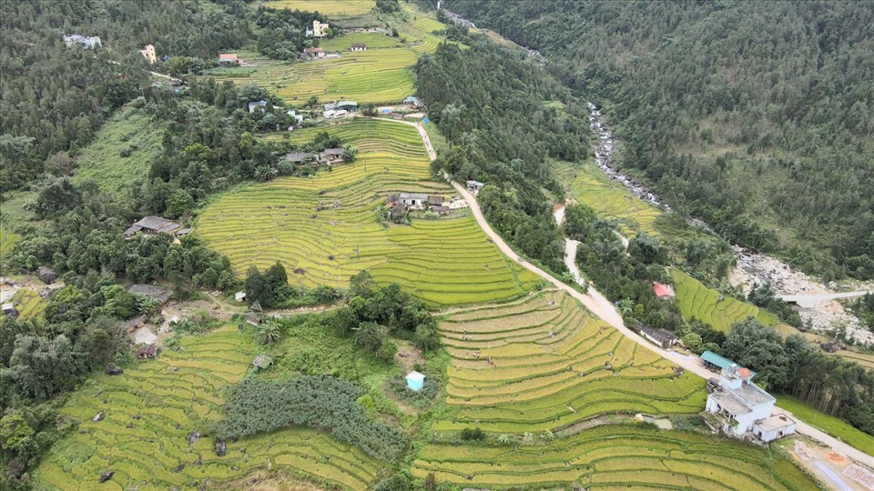 Bản làng ở Bình Liêu. Ảnh: Nguyễn Hùng