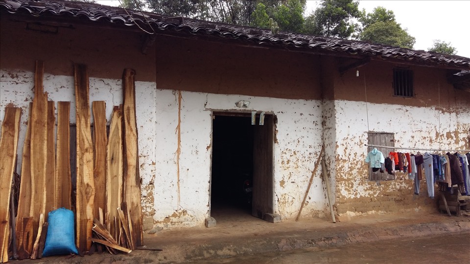 Một ngôi nhà cổ của người dân tộc thiểu số ở Bình Liêu. Ảnh: Nguyễn Hùng