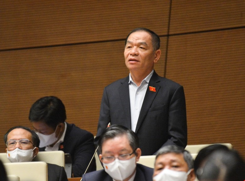 Đại biểu Lê Thanh Vân - Uỷ viên Thường trực Uỷ ban Tài chính Ngân sách của Quốc hội.