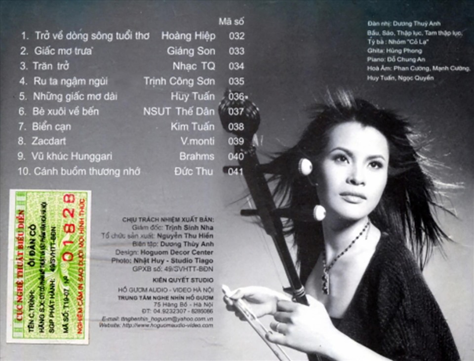 Hồ Gươm Audio đã bán bản ghi “Giấc mơ trưa” của Dương Thùy Anh cho BH Media. Sau khi BH Media bật Content ID với bản nhạc này, nhạc sĩ Giáng Son đã bị đánh “gậy bản quyền“. Ảnh: NVCC