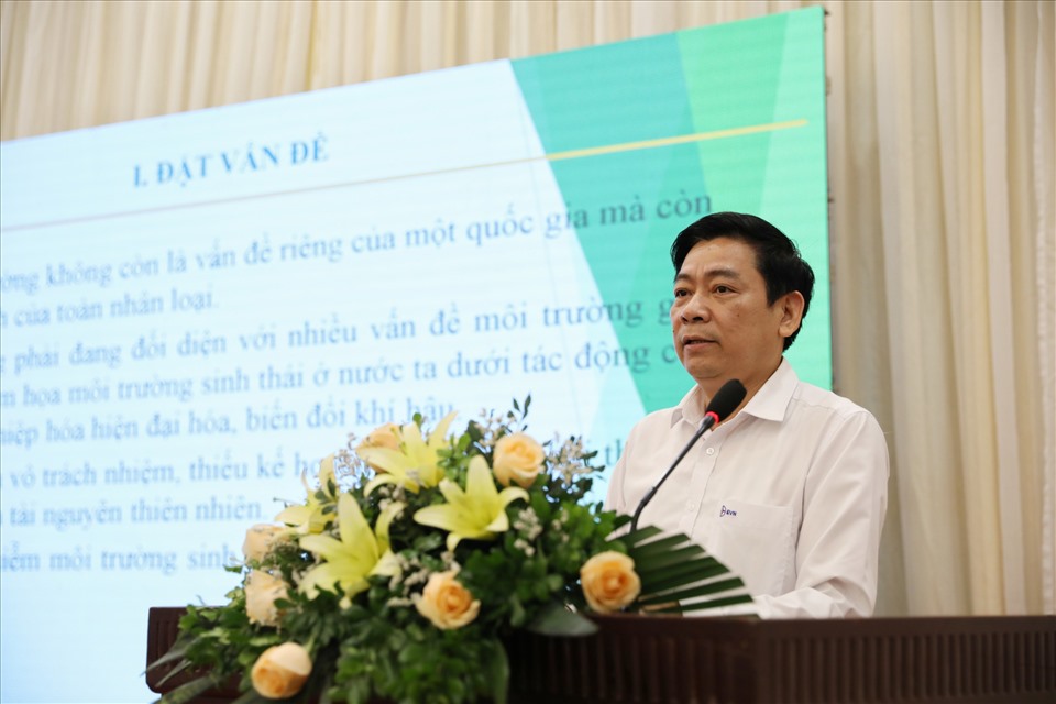 Ông Vũ Văn Minh – Trưởng Ban Chính sách pháp luật Công đoàn Điện lực Việt Nam. Ảnh: Tô Thế