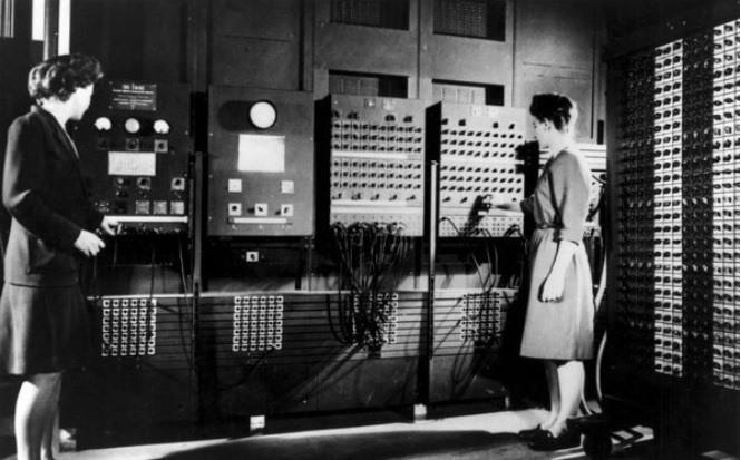 Hệ thống máy tính được phát triển trong Thế chiến II. Ảnh: Thư viện Quốc hội Mỹ.