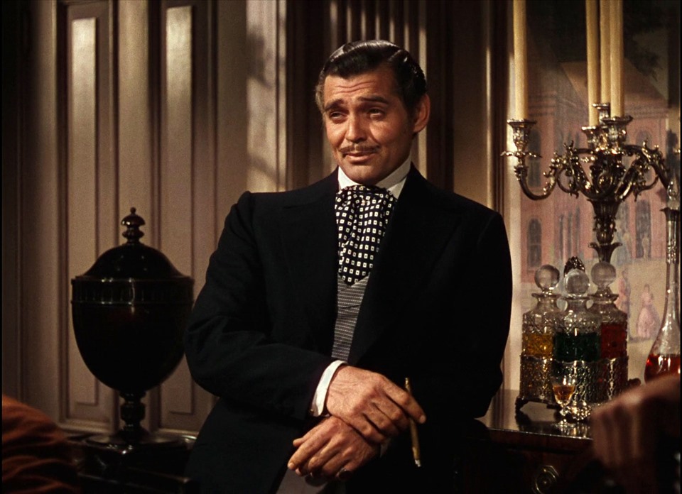 Clark Gable trong vai quý ông “hư hỏng” Rhett Bulter. Ảnh: Xinhua