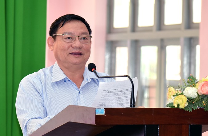 TS Hồ Văn Thống, tân Hiệu trưởng Đại học Đồng Tháp. Ảnh: ĐHĐT
