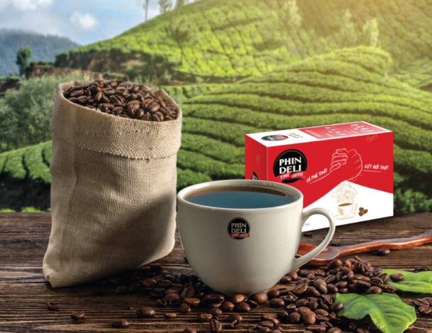 PhinDeli – Thương hiệu cà phê thuộc Nova Consumer.