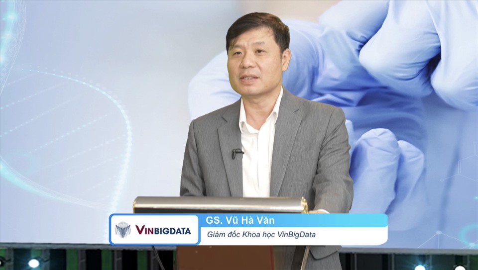 GS. Vũ Hà Văn - Giám đốc Khoa học VinBigData khẳng định cơ sở dữ liệu biến dị di truyền cho quần thể người Việt sẽ là tiền đề để phát triển y học chính xác tại Việt Nam.
