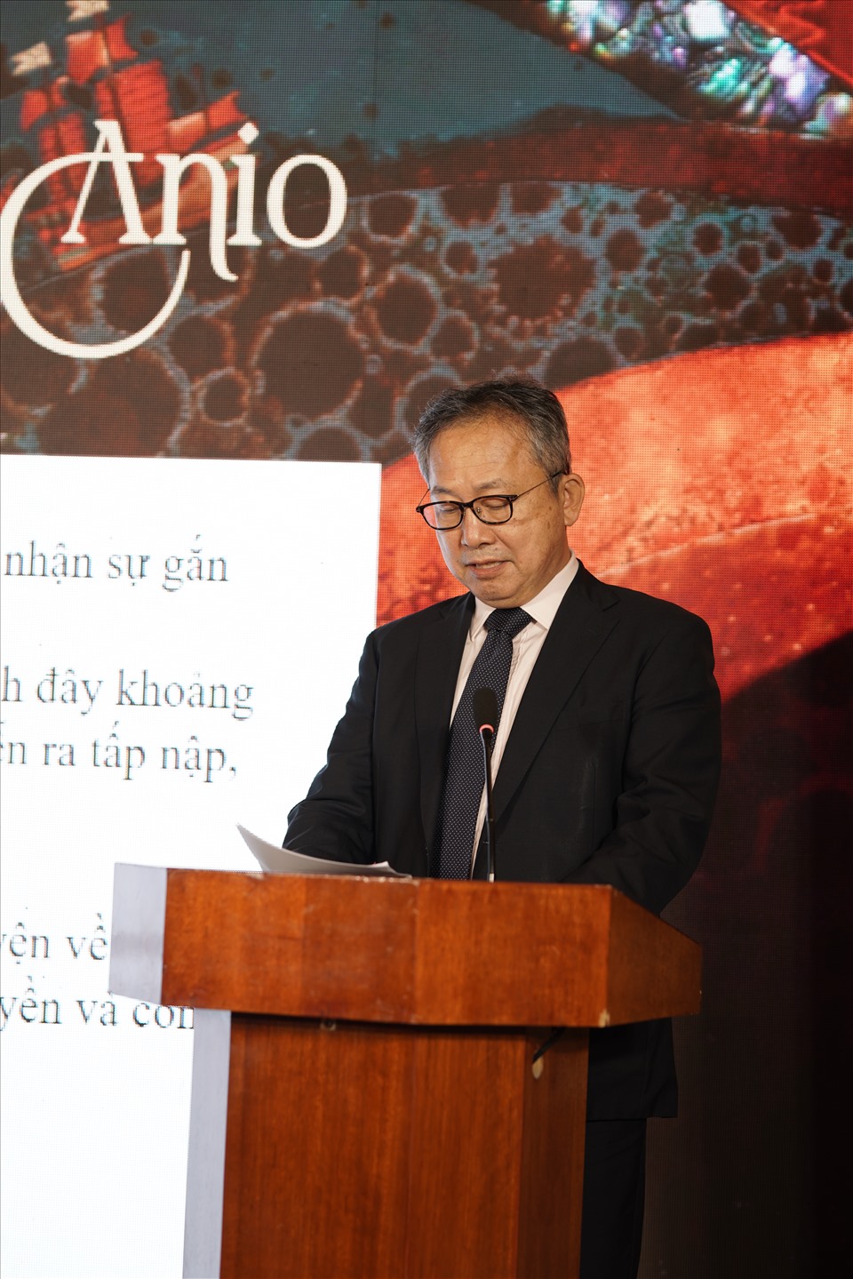 Đại sứ đặc mệnh toàn quyền Nhật Bản tại Việt Nam – Ngài Yamada Takio. Ảnh: BTC
