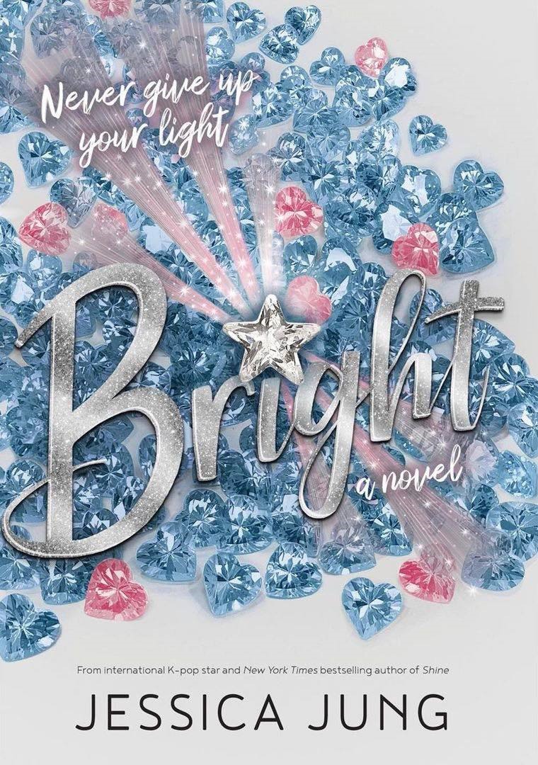Bìa cuốn tiểu thuyết “Bright” của Jessica. Ảnh: Xinhua
