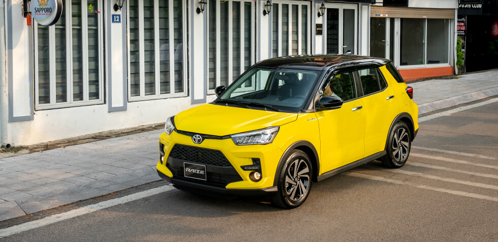 “Tân binh” nhà Toyota đứng ở vị trí tiếp theo với doanh số 189 xe được bán ra trong tháng 11. Toyota Raize là mẫu xe nhập khẩu vừa ra mắt gần đây của hãng Toyota và là đối thủ trực tiếp của K Sonet.