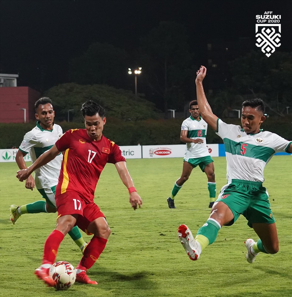 Các cầu thủ tuyển Indonesia đã có trận đấu tốt trước tuyển Việt Nam từ lối chơi cho đến thể lực. Ảnh: AFF