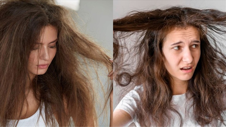 Không chải tóc là hành động đơn giản nhưng bị nhiều người ngó lơ. Tóc rối khiến tóc bạn hư tổn nặng hơn. Cách khắc phục là các cô gái nên thoa tinh dầu tự nhiên để kích thích da đầu và thúc đẩy sự phát triển của các nang tóc. Ngoài ra, chải tóc giúp bạn thư giãn, dễ dàng chìm vào giấc ngủ. Đồ họa: Nghi Phương.