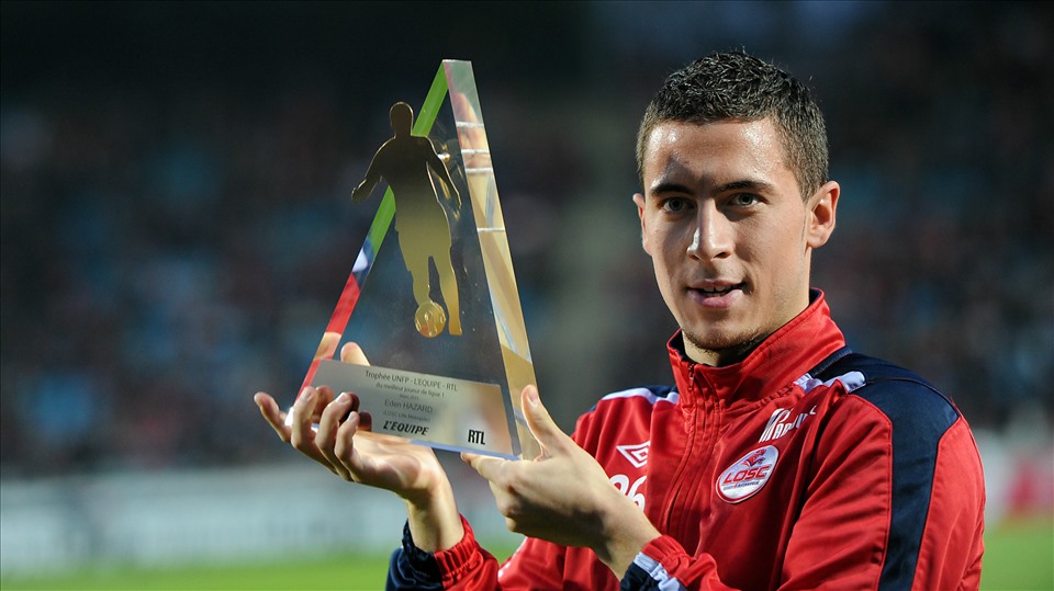 Hazard ngày còn tung hoành ở Lille. Ảnh: Ligue-1