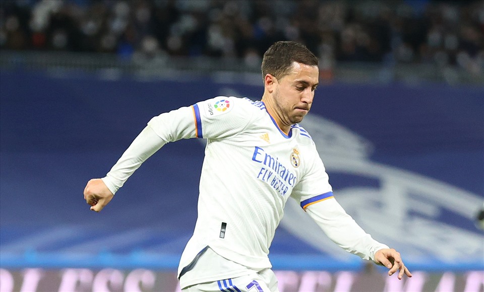 Hazard trong trận đấu mới nhất gặp Cadiz. Ảnh: La Liga