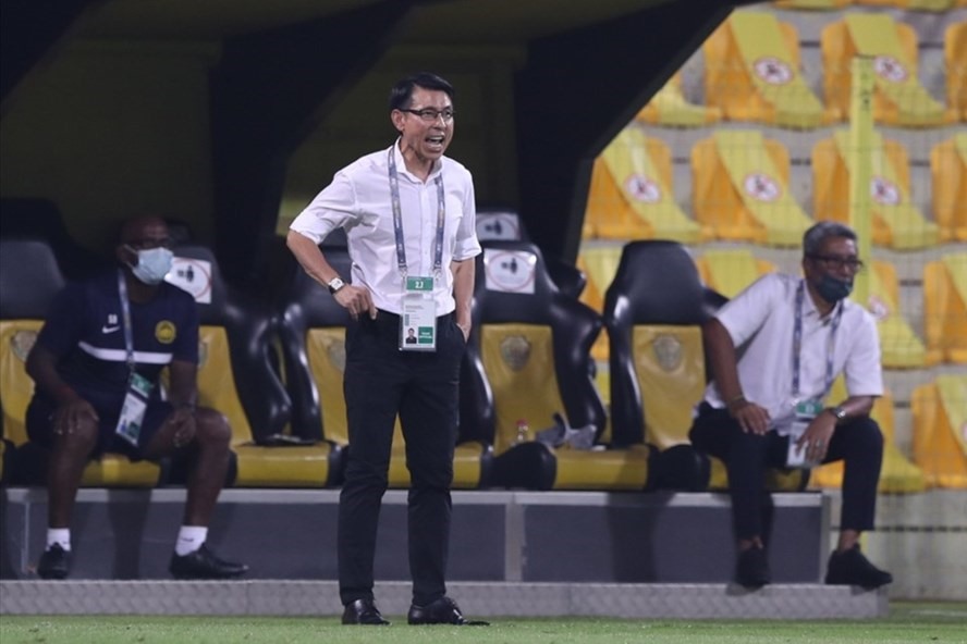Huấn luyện viên Tan Cheng Hoe có thể bị mất việc sau cuộc họp của FAM thời gian tới. Ảnh: Mỹ Trang