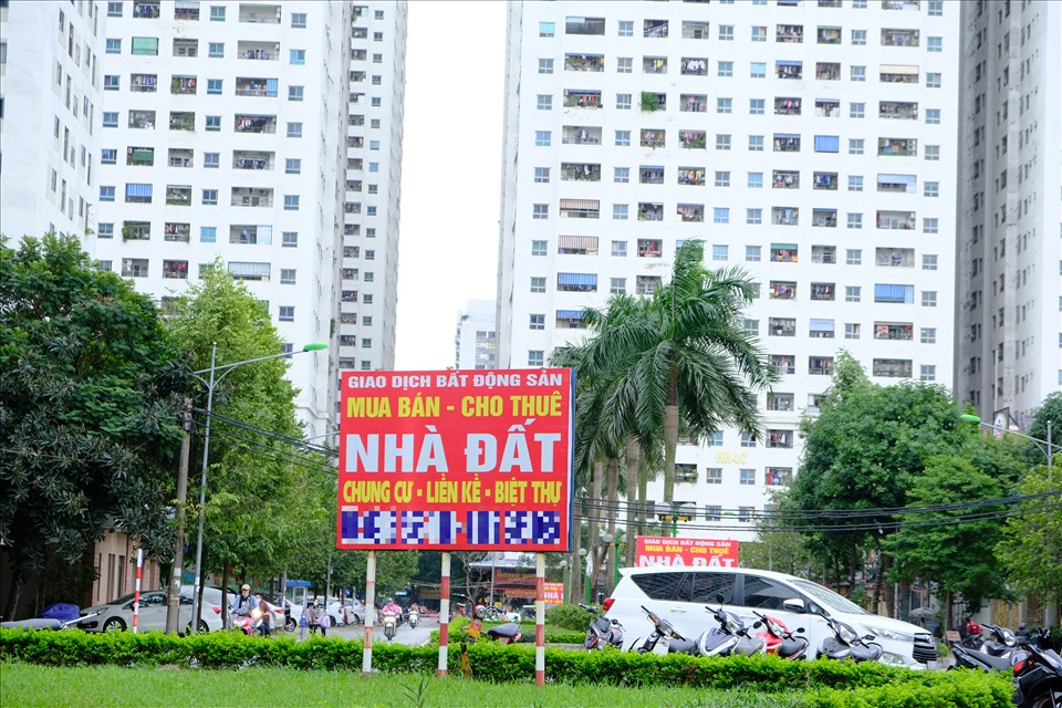 Hiện tại vẫn có nhiều căn hộ vùng ven Hà Nội được rao bán với mức giá dưới 1 tỷ đồng. Ảnh: Phan Cúc