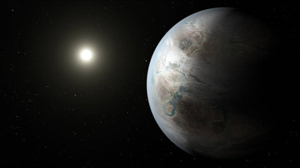 Hình minh họa hành tinh Kepler-452b của NASA. Ảnh: NASA