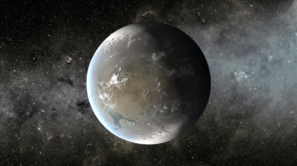 Hành tinh Kepler-62f. Ảnh: NASA