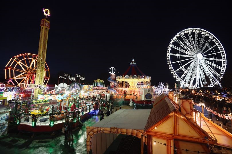Lễ hội Winter Wonderland – Anh Quốc. Ảnh chụp màn hình