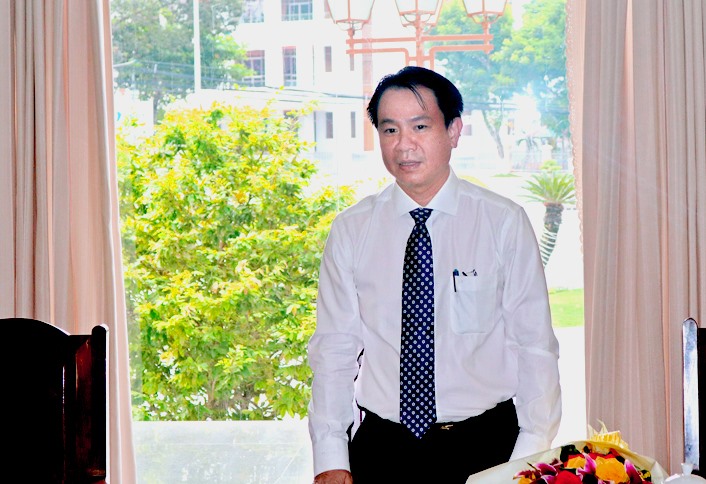 TS.BS Trần Quang Hiền, Giám đốc Sở Y tế An Giang cho rằng việc An Giang có số ca nhiễm COVID-19 thấp nhưng số ca tử vong cao không hề cá biệt hay nghịch lý. Ảnh: Cổng TTĐT An Giang