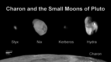 Sao Diêm Vương là một trong những ngôi sao lùn có 5 mặt trăng. Ảnh: Wiki