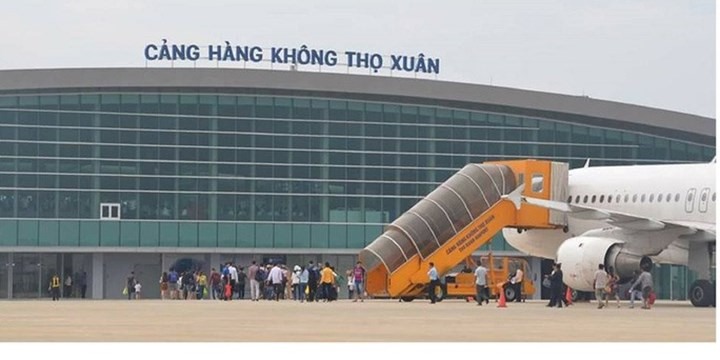 Cảng Hàng không Thọ Xuân (Thanh Hóa) chưa có lịch bay tăng chuyến trong dịp Tết năm nay. Ảnh: T.L