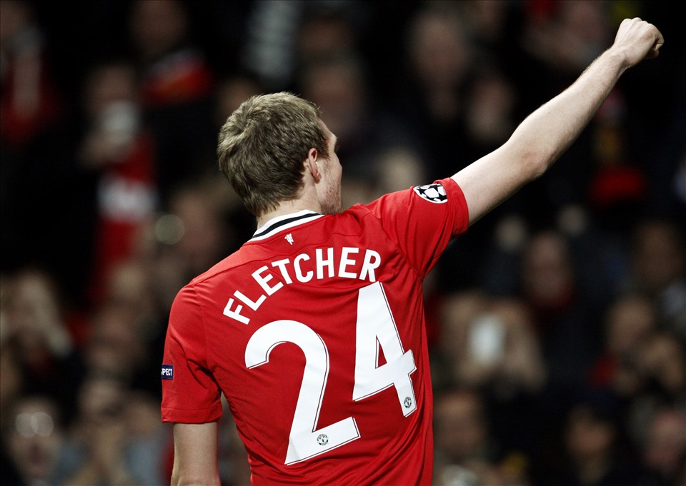 Fletcher là ví dụ điển hình về sự tận tụy và tính chuyên nghiệp trong lịch sử M.U. Ảnh: Premier League