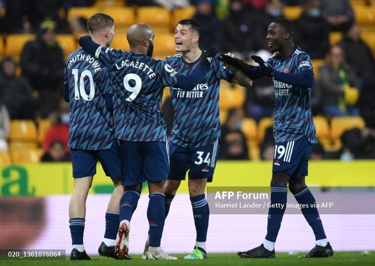 Man City ghi nhiều bàn thắng nhất nhưng Arsenal mới là đội có trận thắng cách biệt nhất. Pháo thủ ghi đến 5 bàn thắng vào lưới đội cuối bảng Premier League là Norwich mà không nhận lại bàn thua nào.