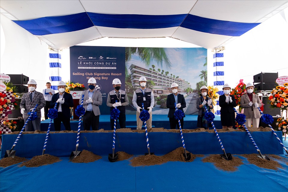 Lễ khởi công dự án Sailing Club Signature Resort Ha Long Bay ngày 26.12.2021
