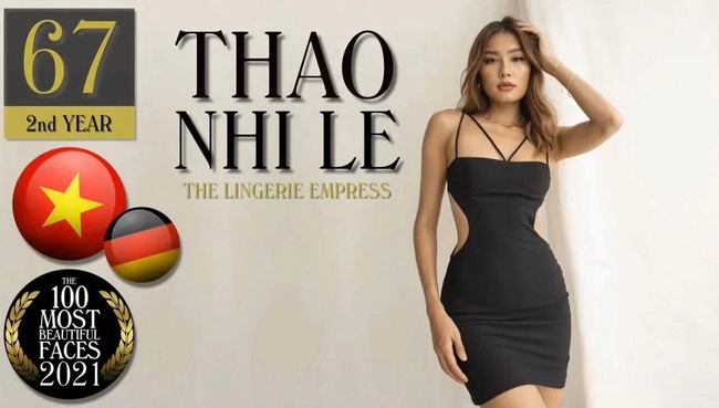 Nhan sắc mỹ nhân Việt lọt top 100 gương mặt đẹp nhất thế giới năm 2021